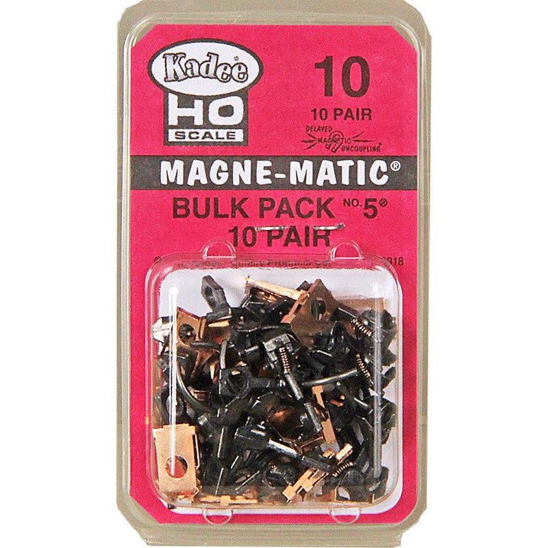Chargez l'image dans la visionneuse de la galerie, Kadee #10 Bulk Pack No.5 Knuckle Couplers No Draft Gear Boxes 10 Pair