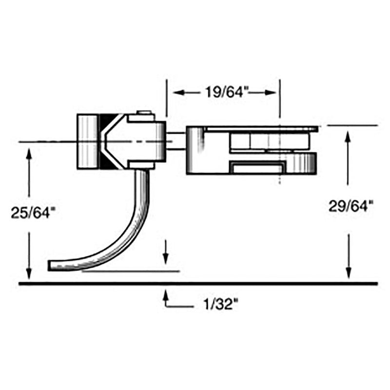 Load image into Gallery viewer, Kadee #38 HO Scale 30-Series Plastic Couplers with Gearboxes - Medium (9/32") Centerset Shank