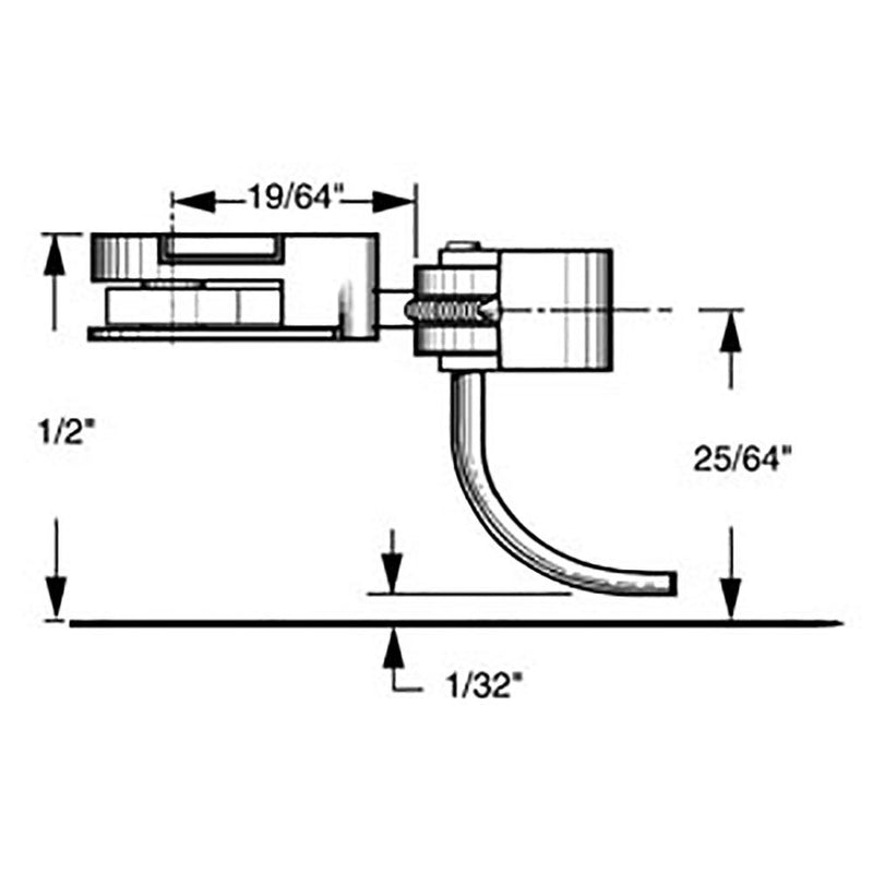 Load image into Gallery viewer, Kadee #38 HO Scale 30-Series Plastic Couplers with Gearboxes - Medium (9/32") Centerset Shank