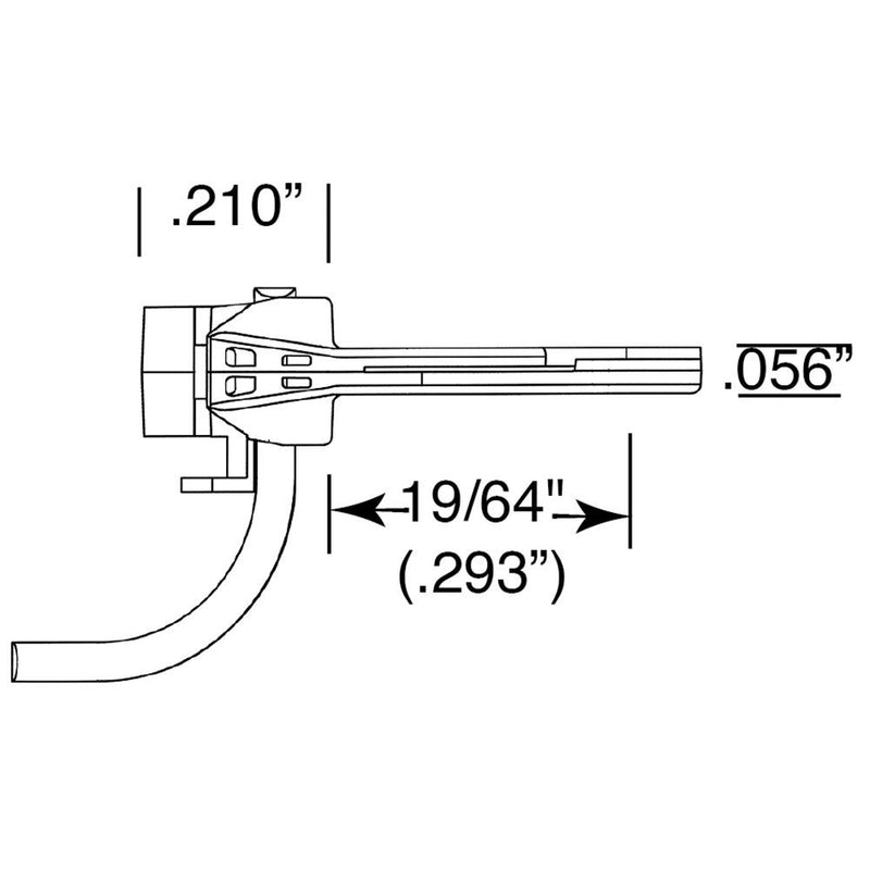 Chargez l'image dans la visionneuse de la galerie, Kadee #120 SBE Bottom Shelf Whisker Metal Couplers - Medium Centerset Shank
