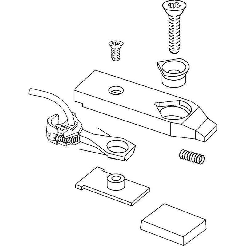 Chargez l'image dans la visionneuse de la galerie, Kadee #451 Metal Coupler Medium 9/32" Centerset w/Extended-Swing Draft Gear Box for Long Cars 1 Pair