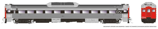 Rapido Trains HO Budd RDC-1 w/DCC & Sound - CN (Wet Noodle)