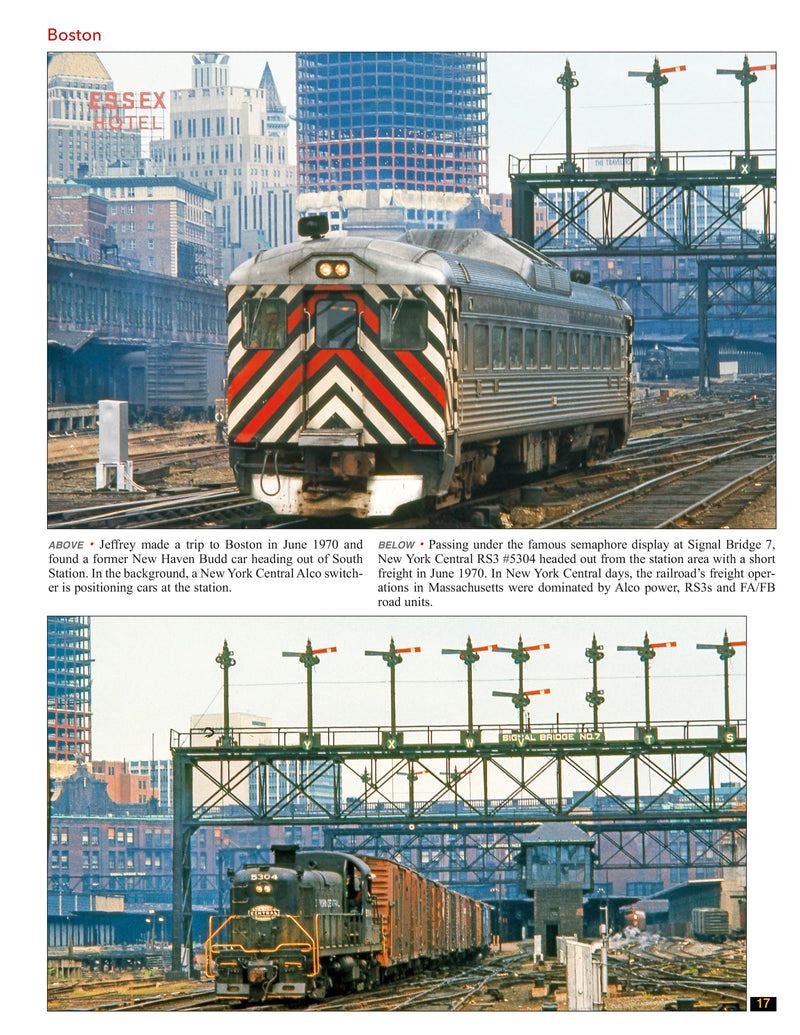 Chargez l'image dans la visionneuse de la galerie, Morning Sun Books - Trackside Around New England 1967 - 2020 with Jeremy and Jeffrey Plant - Hardcover 128 Pages All Color