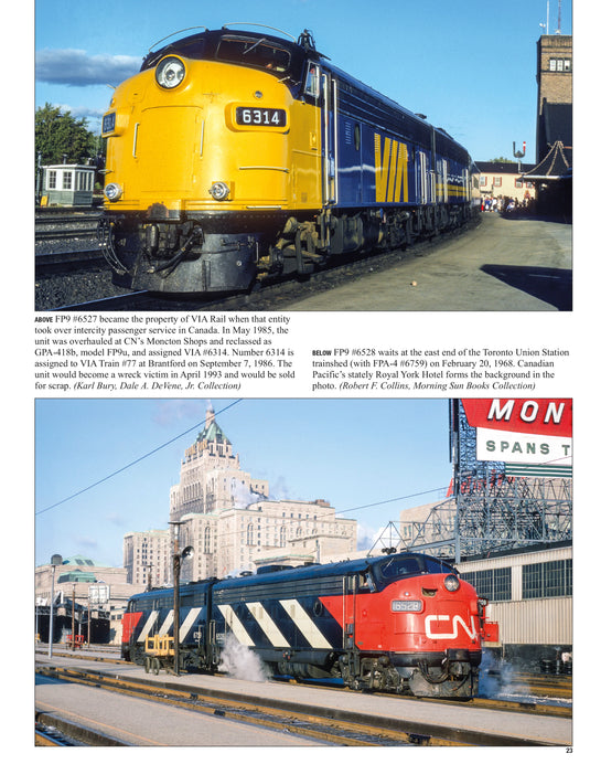 Morning Sun Books - Canadian National Power In Color Vol.3 Covered Wagons (Passenger & Freight) - Hardcover 128 Pages All Color