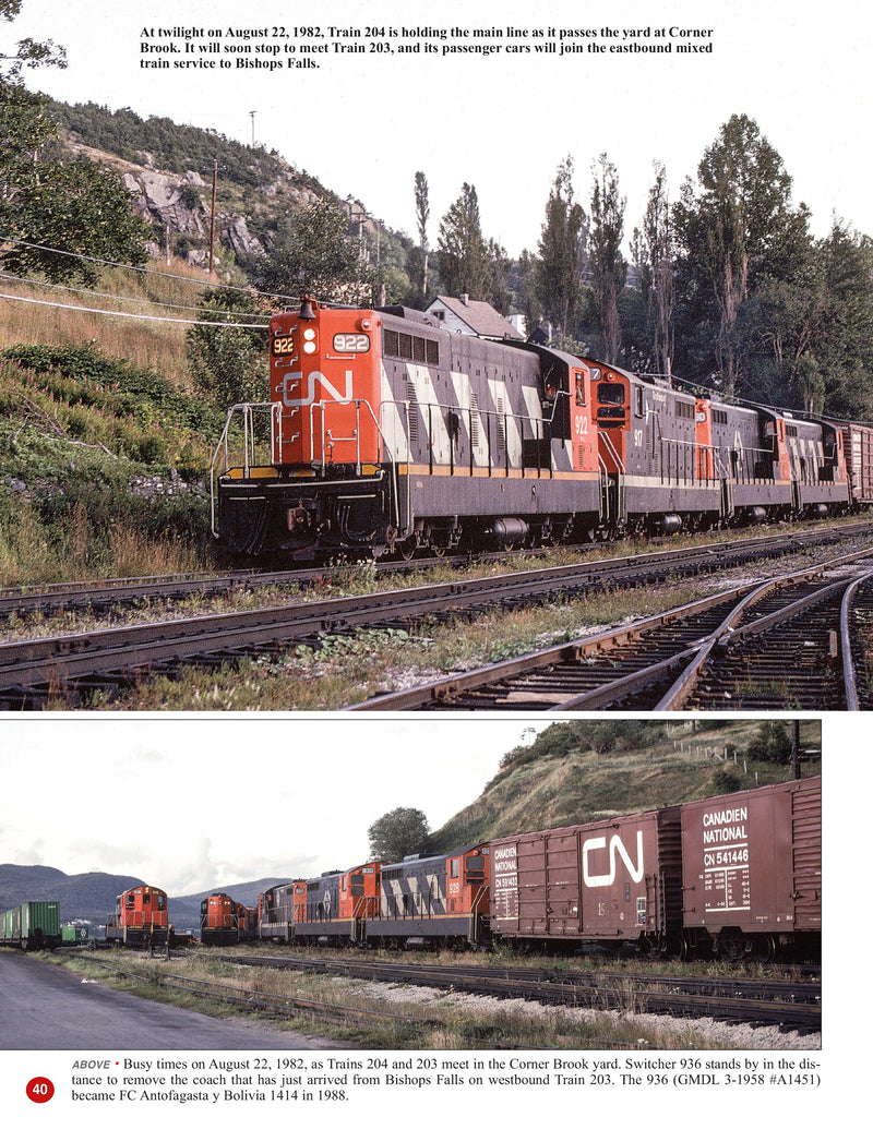 Chargez l'image dans la visionneuse de la galerie, Morning Sun Books - Trackside in Newfoundland - With Bill Linley - Hardcover 128 Pages All Color