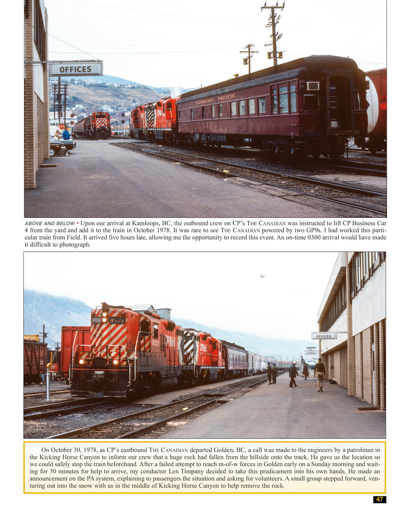 Load image into Gallery viewer, Morning Sun Books - Canadian Pacific Trackside 1977-2012 with Conductor John Cowan - Hardcover, 128 Pages