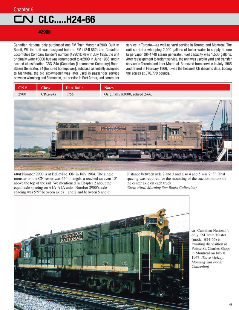 Load image into Gallery viewer, Morning Sun Books - Canadian National Power In Color Vol.2 First Generation MLW and CLC Roadswitchers - Hardcover 128 Pages All Color