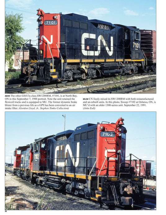 Morning Sun Books - Canadian National Power In Color Vol.4 Switchers