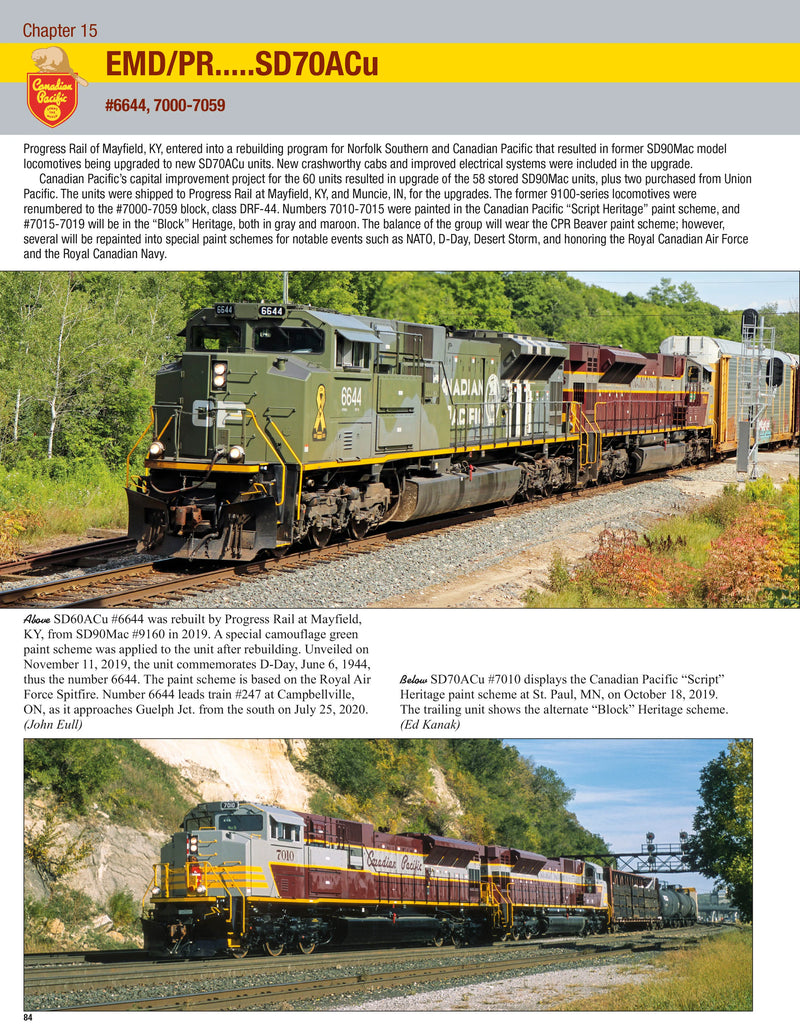 Load image into Gallery viewer, Morning Sun Books - Canadian Pacific Power In Color Vol.4 Modern Six-Axle Road Power - Hardcover 128 Pages All Color