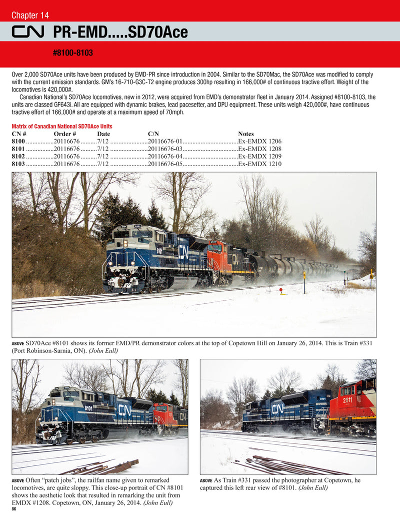 Chargez l'image dans la visionneuse de la galerie, Morning Sun Books - Canadian National Power In Color Vol.6 Modern Road Power #5000-9999