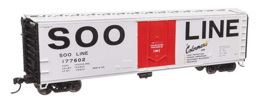 Walthers Mainline HO 50' PC&F Insulated Boxcar - Soo Line