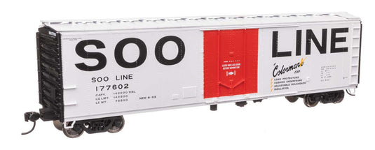 Walthers Mainline HO 50' PC&F Insulated Boxcar - Soo Line