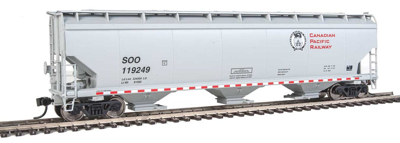 Load image into Gallery viewer, Walthers Mainline 60' NSC 5150 3-Bay Covered Hopper Canadian Pacific SOO