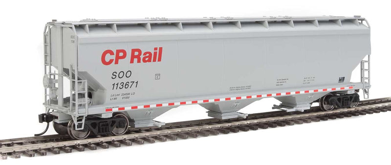 Load image into Gallery viewer, Walthers Mainline 60' NSC 5150 3-Bay Covered Hopper CP Rail SOO