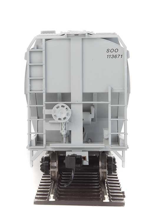 Load image into Gallery viewer, Walthers Mainline 60' NSC 5150 3-Bay Covered Hopper CP Rail SOO