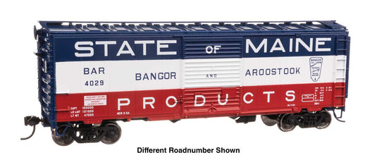 Walthers Mainline HO 40' ACF Welded Boxcar w/8' Youngstown Door - BAR