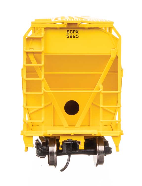 Chargez l'image dans la visionneuse de la galerie, Walthers Mainline HO ACF 5250 4-Bay Centerflow Covered Hopper - Shell Chemical / SCPX