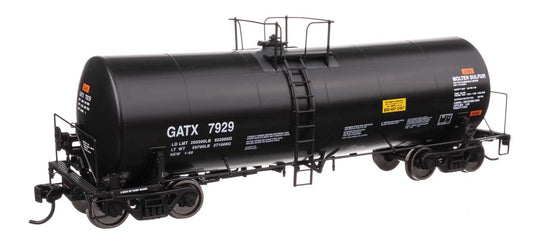 Walthers Proto HO 40' Trinity 14,000-Gallon Molten Sulfur Tank Car - GATX