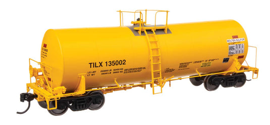 Walthers Proto HO 40' Trinity 14,000-Gallon Molten Sulfur Tank Car - TILX