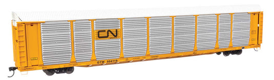 Walthers Proto HO 89' Thrall Bi-Level Auto Carrier - Canadian National - GTW