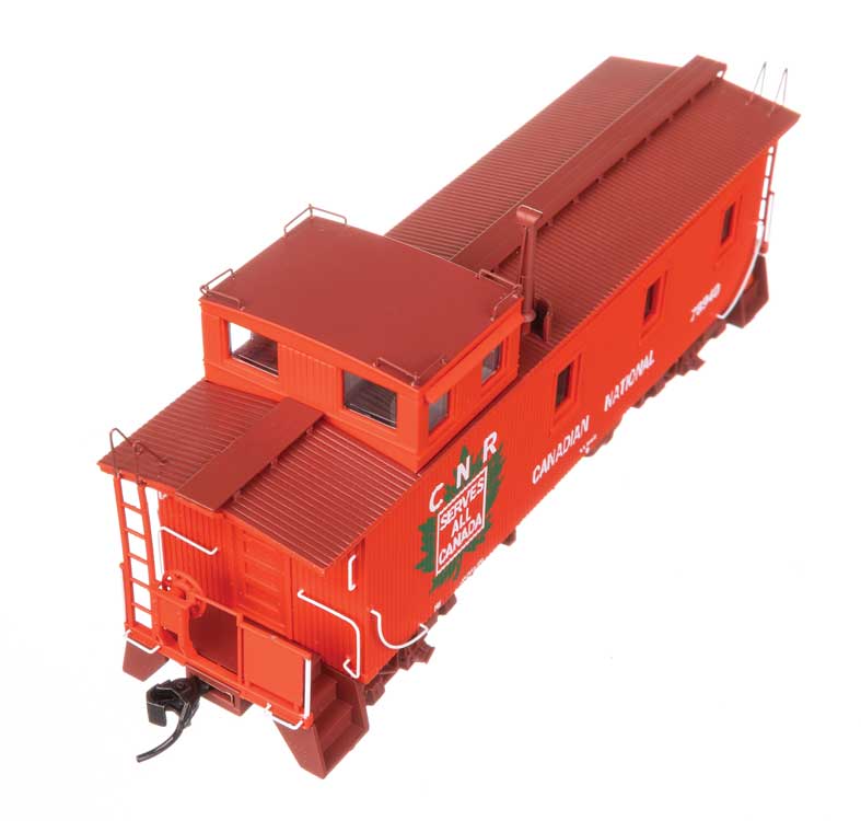 Load image into Gallery viewer, Walthers Proto HO 30' GTW Style Wood Caboose with Offset Coupola - Canadian National