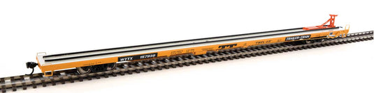 Walthers Proto HO 89' Bethlehem Flush-Deck Flatcar - TTX / WTTX #157939