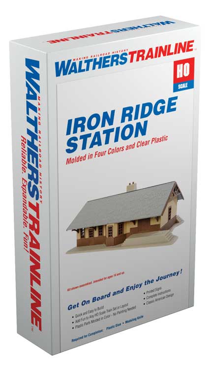 Chargez l'image dans la visionneuse de la galerie, Walthers Trainline HO Iron Ridge Station - Kit