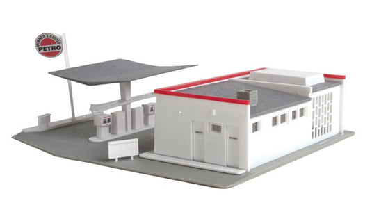 Walthers Trainline HO Gas Station - Kit