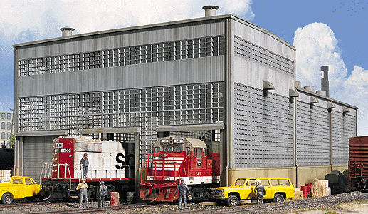 Walthers Cornerstone HO Diesel House - Kit