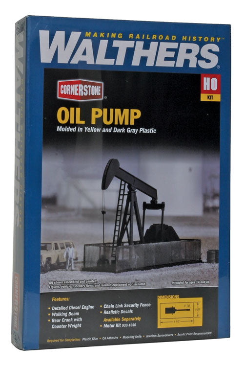 Walthers Cornerstone HO Walking Beam/Horse Head Oil Pump - Kit