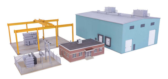 Walthers Cornerstone HO Transformer Factory - Kit