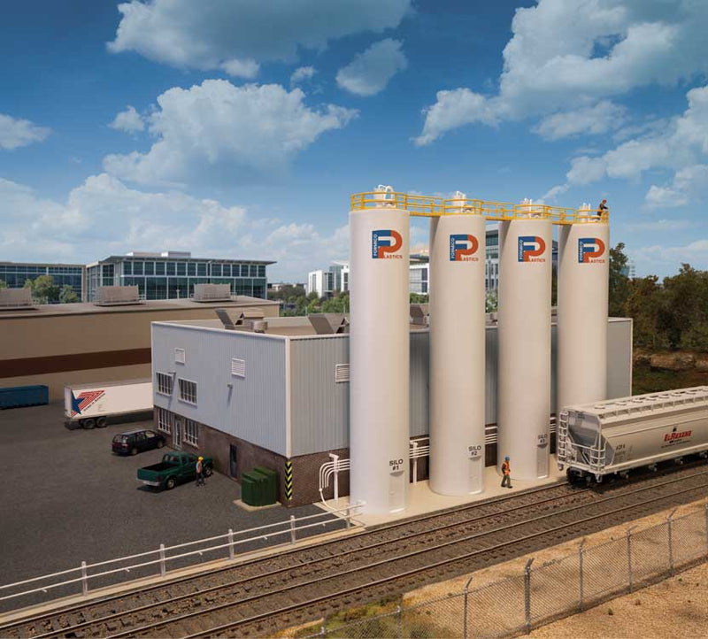 Chargez l'image dans la visionneuse de la galerie, Walthers Cornerstone HO Plastic Pellet Plant - Kit
