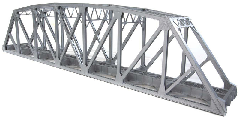 Load image into Gallery viewer, Walthers Cornerstone HO Arched Pratt Truss Railroad Bridge - Single-Track - Kit