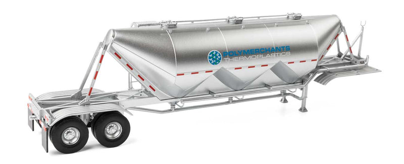 Chargez l'image dans la visionneuse de la galerie, Walthers Cornerstone HO Dry Bulk Semi Trailer - Polymerchant