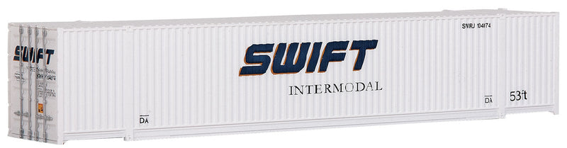 Load image into Gallery viewer, Walthers SceneMaster HO conteneur 53 pi Singamas – Swift (949-8509)