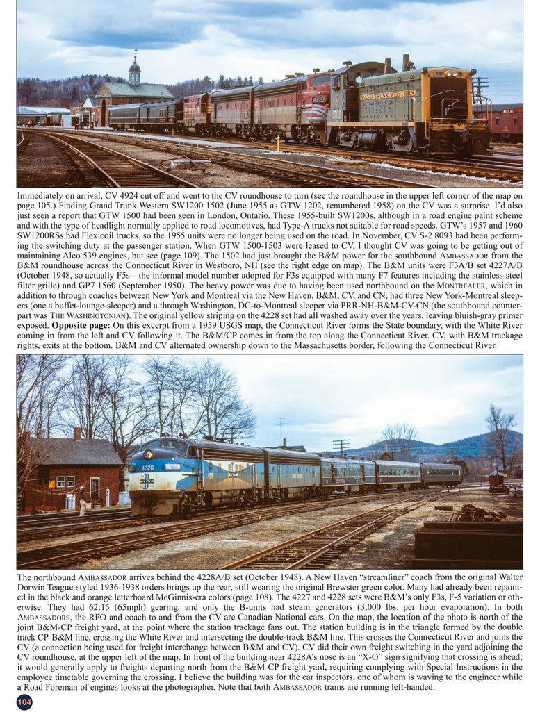 Chargez l'image dans la visionneuse de la galerie, Morning Sun Books - The Railroad Photography of Jerry A. Pinkepank Book 1: New England & Atlantic Canada 1962-1982 - Hardcover 128 Pages All Color