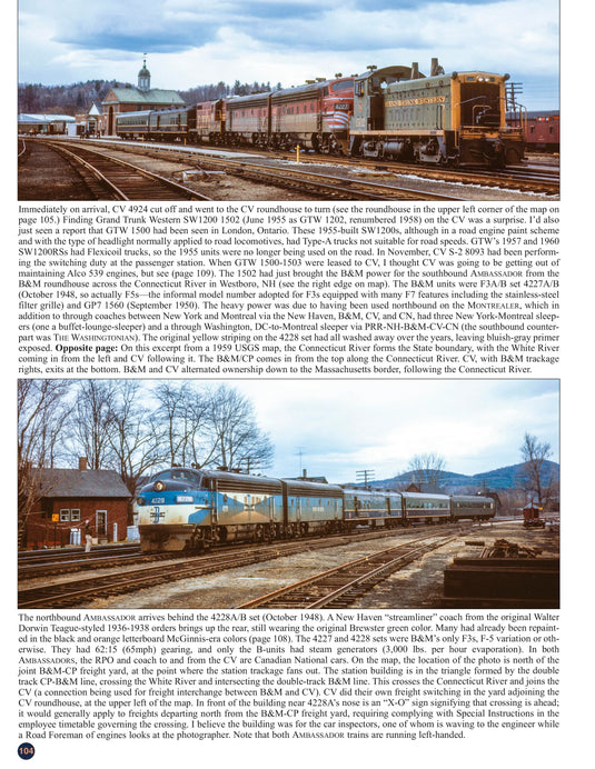 Morning Sun Books - The Railroad Photography of Jerry A. Pinkepank Book 1: New England & Atlantic Canada 1962-1982 - Hardcover 128 Pages All Color