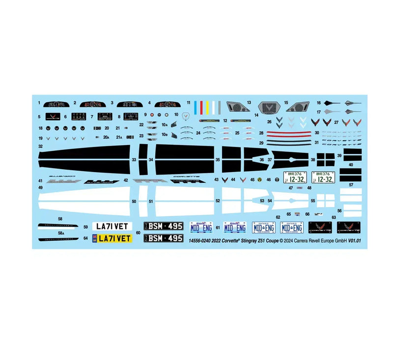 Chargez l'image dans la visionneuse de la galerie, Revell 1/25 2022 Corvette Stingray Z51 Coupe