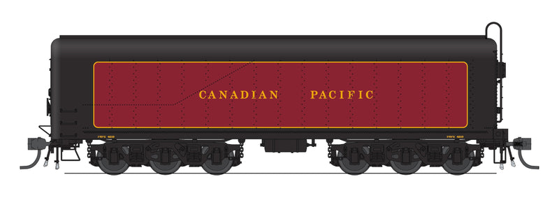 Load image into Gallery viewer, Broadway Limited HO – Tender auxiliaire à eau DLMX 4219 – Canadien Pacifique #4219 – vue de côté (187-10573)