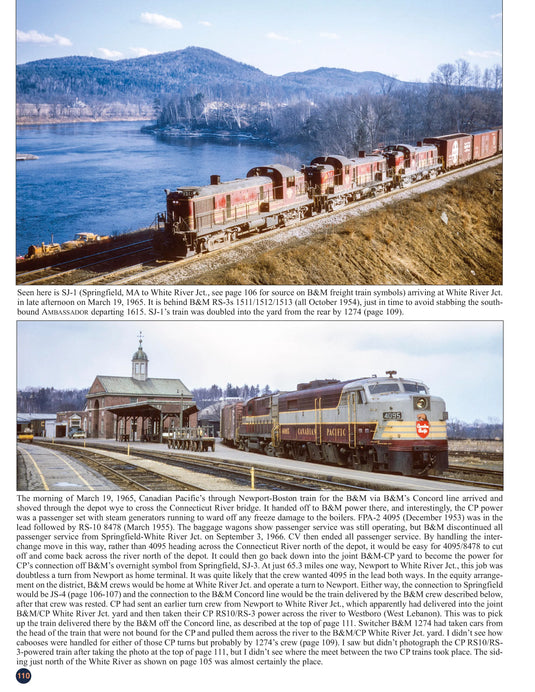 Morning Sun Books - The Railroad Photography of Jerry A. Pinkepank Book 1: New England & Atlantic Canada 1962-1982 - Hardcover 128 Pages All Color