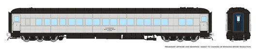 Rapido Trains HO Balloon Top Coach: CN Engineering #40102
