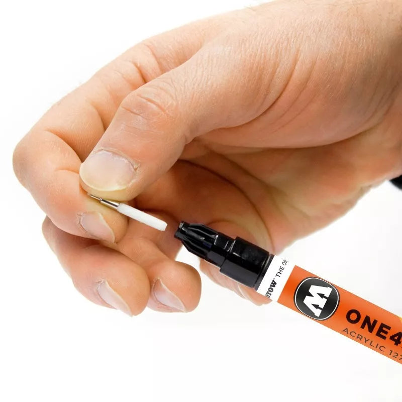 Load image into Gallery viewer, Molotow ONE4ALL 127HS-EF 1mm Marker – Signal White #610
