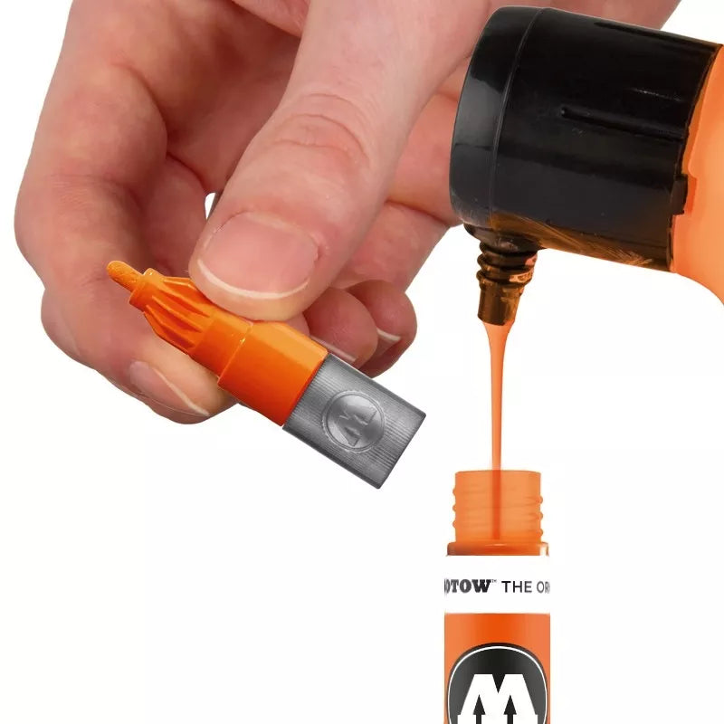 Load image into Gallery viewer, Molotow 127HS ONE4ALL 2mm. marker - Signal Black #590