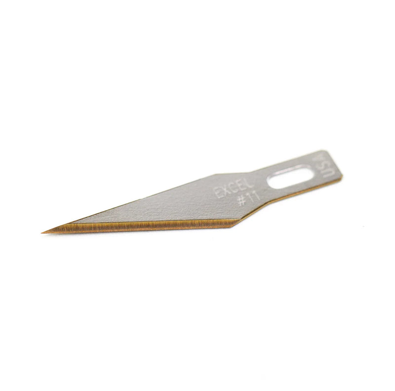 Load image into Gallery viewer, Excel Blades #11 Titanium Nitride Coated Blade - 5pcs.