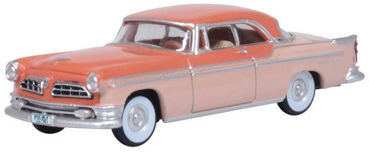 Oxford Diecast HO 1955 Chrysler New Yorker Deluxe St. Regis - Desert Sand. Canyon Tan