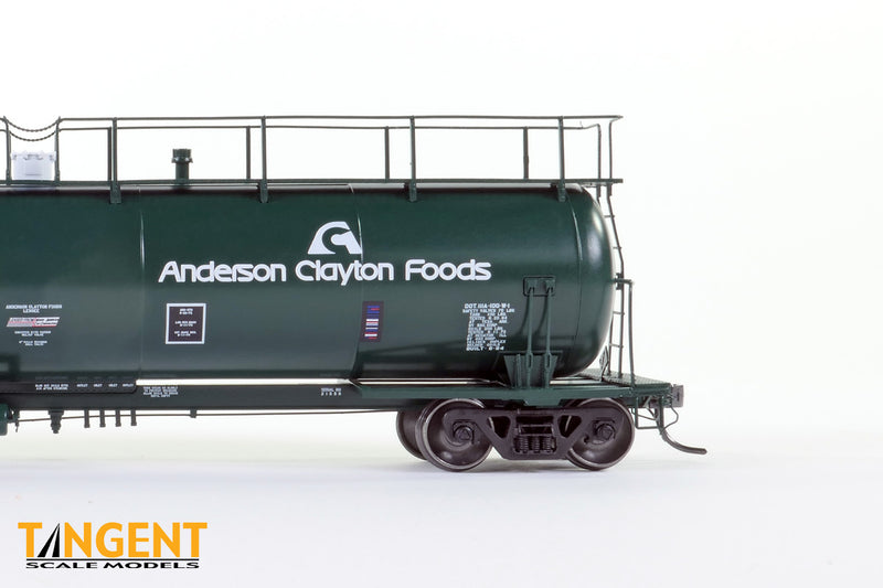 Chargez l'image dans la visionneuse de la galerie, Tangent Scale Models HO Wagon-citerne NACC 1963-Design 20,500 Gallon Non-isolé - NATX - Anderson Clayton Foods