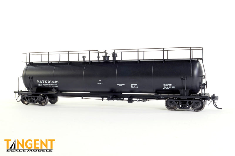 Chargez l'image dans la visionneuse de la galerie, Tangent Scale Models HO Wagon-citerne NACC 1963-Design 20,500 Gallon Non-isolé - NATX - Location 1990+