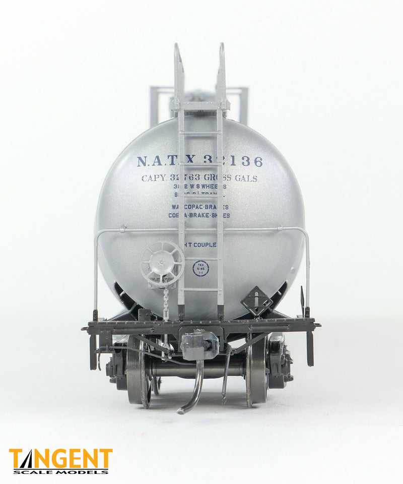 Chargez l'image dans la visionneuse de la galerie, Tangent Scale Models HO Wagon-citerne NACC 1963-Design 30,000 Gallon double paroi GPL/AA - NATX - Murphy SPUR Delivery 1965
