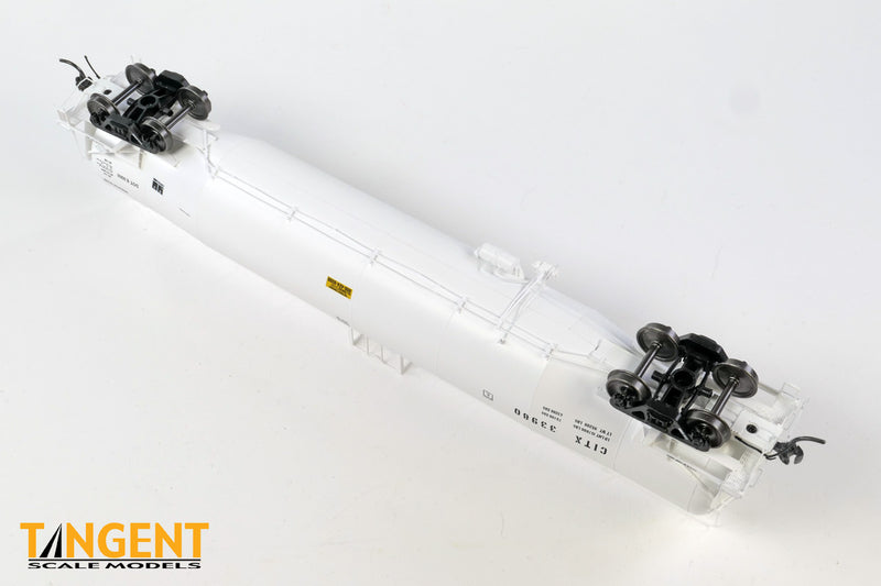 Chargez l'image dans la visionneuse de la galerie, Tangent Scale Models HO Wagon-citerne NACC 1963-Design 30,000 Gallon double paroi GPL/AA - CITX - Location 1992+