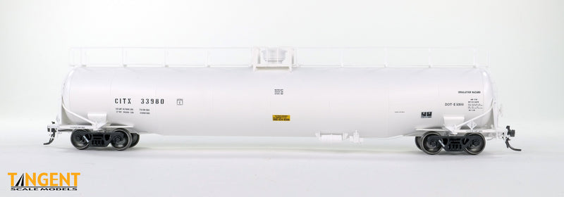 Chargez l'image dans la visionneuse de la galerie, Tangent Scale Models HO Wagon-citerne NACC 1963-Design 30,000 Gallon double paroi GPL/AA - CITX - Location 1992+